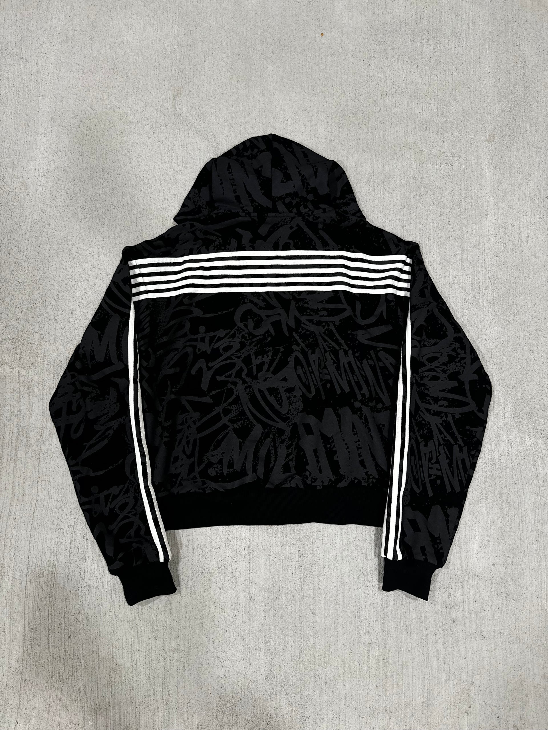 ‘GRAFFITI’ Zip-Up (BLACK)